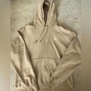 Champion Reverse Weave Hoodie- Tan